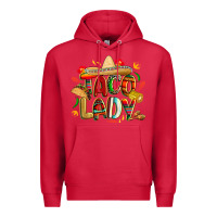 Cardinal cinco de mayo taco lady Premium Hoodie - CowGirlArtShop
