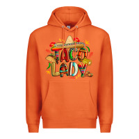 Carrot cinco de mayo taco lady Premium Hoodie - CowGirlArtShop