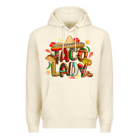 Sandshell cinco de mayo taco lady Premium Hoodie - CowGirlArtShop