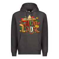 Smoke cinco de mayo taco lady Premium Hoodie - CowGirlArtShop