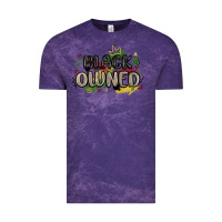 Cloud Purple black owned Vintage Tee - MaliasSmallBusiness