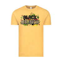 Vintage Mustard black owned Vintage Tee - MaliasSmallBusiness