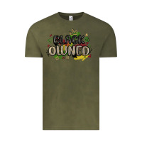 Vintage Olive black owned Vintage Tee - MaliasSmallBusiness