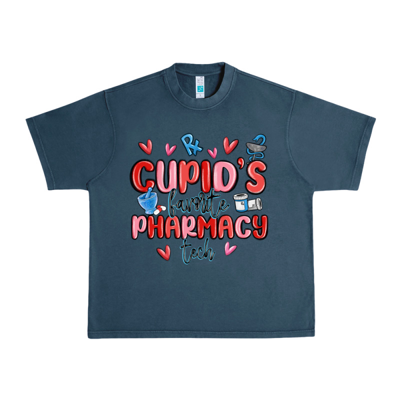 Cupid's Favorite Pharmacy Tech Urban Heavy Tee by MaliasSmallBusiness | Teevron