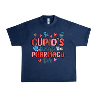 Navy cupid's favorite pharmacy tech Urban Heavy Tee - MaliasSmallBusiness