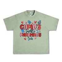 Oil Green cupid's favorite pharmacy tech Urban Heavy Tee - MaliasSmallBusiness