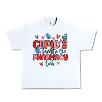 White cupid's favorite pharmacy tech Urban Heavy Tee - MaliasSmallBusiness