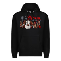 Black merry mama Premium Hoodie - JahusDesignShop