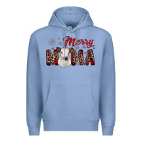Colony Blue merry mama Premium Hoodie - JahusDesignShop