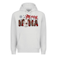 Dove Grey merry mama Premium Hoodie - JahusDesignShop