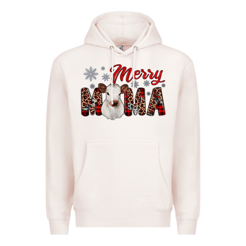 Merry Mama Premium Hoodie by JahusDesignShop | Teevron