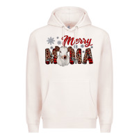 Pale Pink merry mama Premium Hoodie - JahusDesignShop