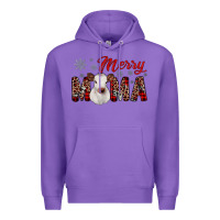 Purple merry mama Premium Hoodie - JahusDesignShop