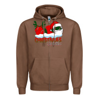 Chestnut Christmas Spirits Baseball Zipper Hoodie - Bettercallsaul