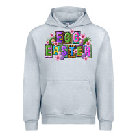 Heather Grey egg and easter Urban Hoodie - FaDigitalArtStudio