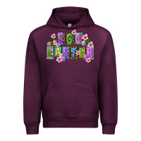 Mauve Wine egg and easter Urban Hoodie - FaDigitalArtStudio