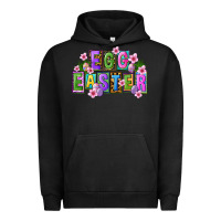 Pigment Black egg and easter Urban Hoodie - FaDigitalArtStudio