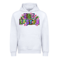 White egg and easter Urban Hoodie - FaDigitalArtStudio
