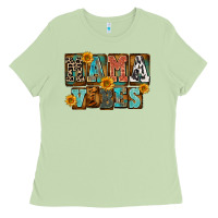 Matcha western mama vibes Ladies Tee - FaDigitalArtStudio