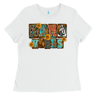 White western mama vibes Ladies Tee - FaDigitalArtStudio