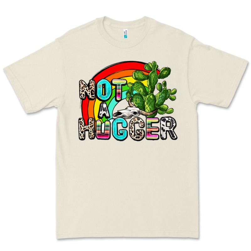 Not A Hugger Premium Tee by AdoDesignShop | Teevron