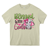 Mossy blessed with girls Heavy Core Tee - JahusDesignShop