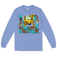 Colony Blue bus driver Long Sleeve Tee - NancyCooperArtShop