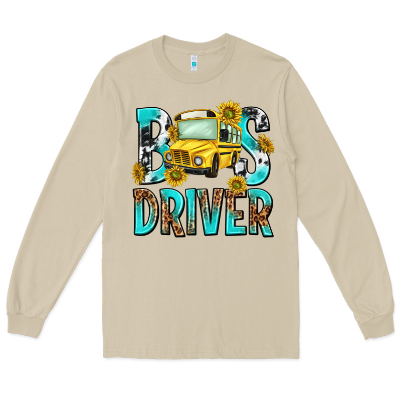 Bus Driver Long Sleeve Tee by NancyCooperArtShop | Teevron