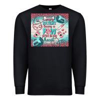 Black every patient leaves a paw print in my heart Premium Sweatshirt - TumblerDesignByShophia