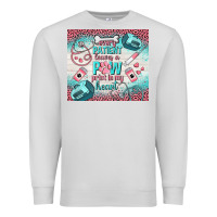 Dove Grey every patient leaves a paw print in my heart Premium Sweatshirt - TumblerDesignByShophia