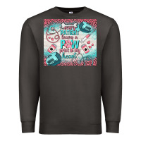 Every Patient Leaves A Paw Print In My Heart Premium Sweatshirt | Teevron