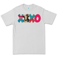 Dove Grey xoxo holstein cow Premium Tee - AdoDesignShop