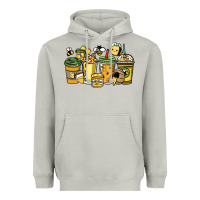 Moon Dust Honey bee coffee cups Heavyweight Hoodie - HowdyJamesFarm