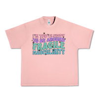 Salmon i'm too clumsy to be around fragile masculinity Urban Heavy Tee - MaliasSmallBusiness