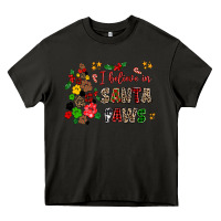 Asphalt i believe in santa paws Heavy Core Tee - AdoDesignShop