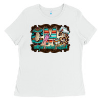 White cma Ladies Tee - RacoonDesign