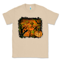 Mushroom halloween backround Classic Tee - RanaPortraitStore