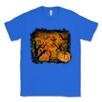 True Royal halloween backround Classic Tee - RanaPortraitStore