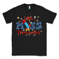 Black little miss firecracker Classic Tee - JahusDesignShop