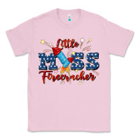 Bubblegum Pink little miss firecracker Classic Tee - JahusDesignShop