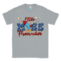 Heather Grey little miss firecracker Classic Tee - JahusDesignShop