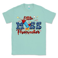 Seafoam little miss firecracker Classic Tee - JahusDesignShop