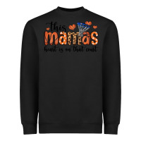 Black this mamas heart is on that court Heavyweight Sweatshirt - MaliasSmallBusiness