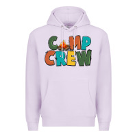 Lilac camp crew Premium Hoodie - CowGirlArtShop