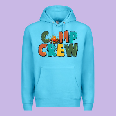Camp Crew Premium Hoodie Designed By Cowgirlartshop