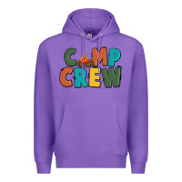 Purple camp crew Premium Hoodie - CowGirlArtShop