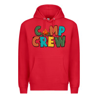 Red camp crew Premium Hoodie - CowGirlArtShop