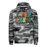 Slate Camo camp crew Premium Hoodie - CowGirlArtShop