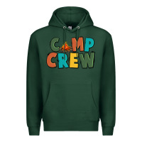 Sports Green camp crew Premium Hoodie - CowGirlArtShop