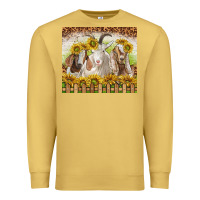Antique Gold goats Premium Sweatshirt - TumblerDesignByShophia